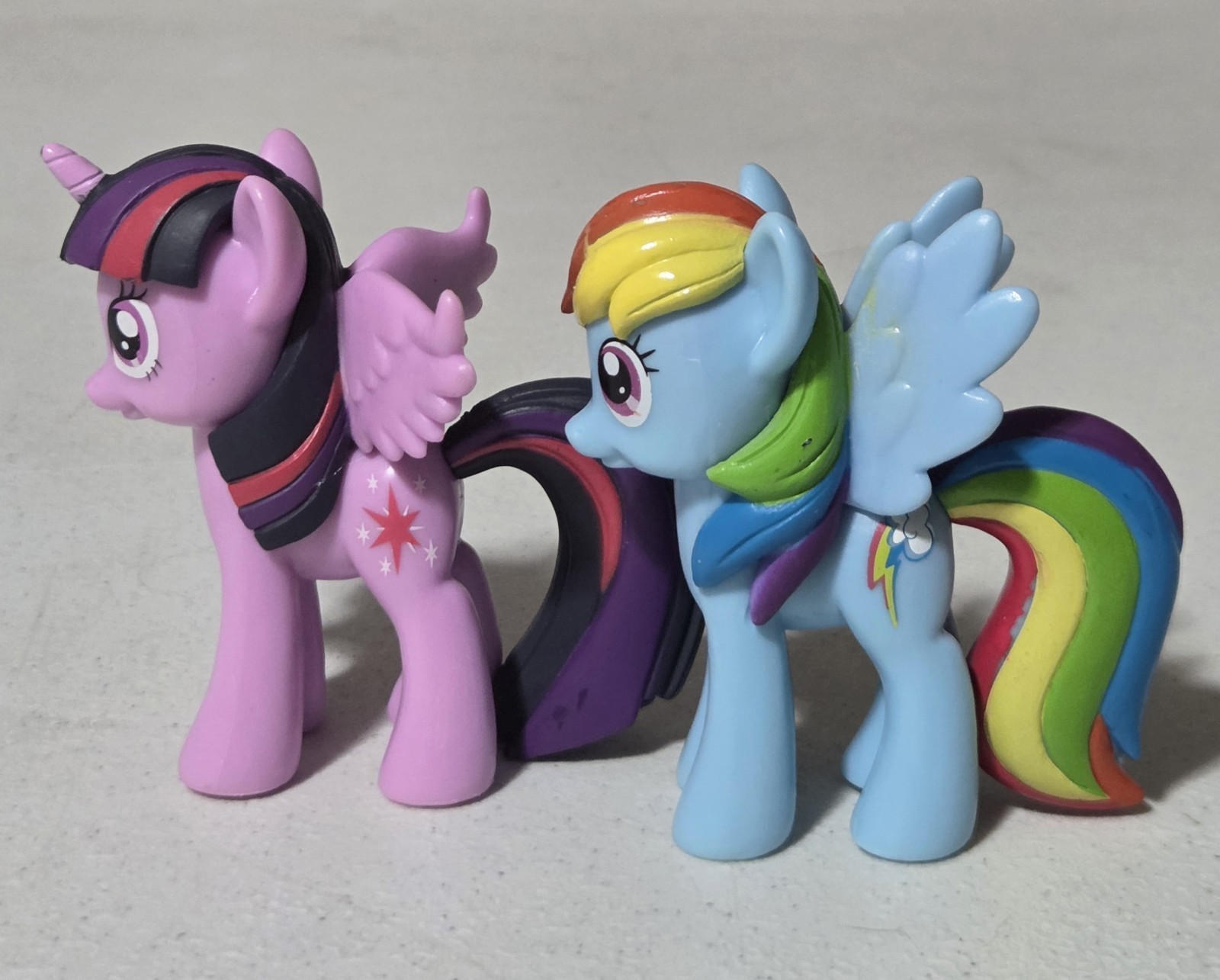 My Little Pony Twilight Sparkle & Rainbow Dash Vinyl Figure 3" 2015/2017