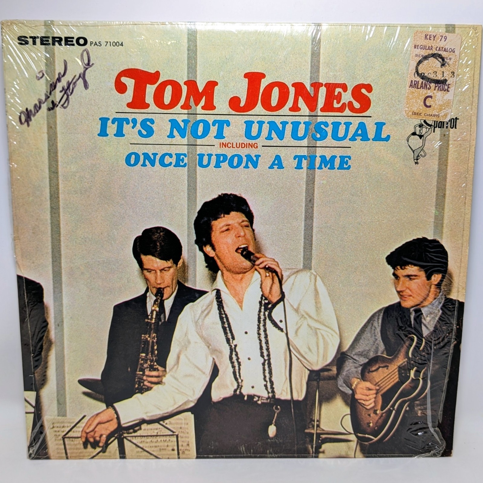 TOM JONES It's Not Unusual 1965, Parrot Records 12" LP 