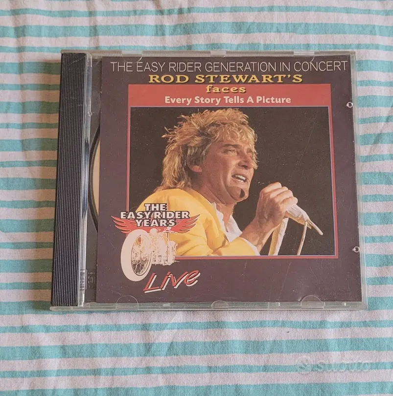 Cd Rod Stewart's - faces - every story tells a pic