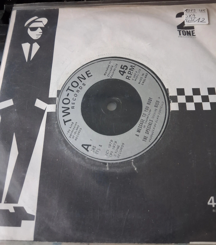 Vinyl 45 tours the specials featuring rico a Message to You Rudy