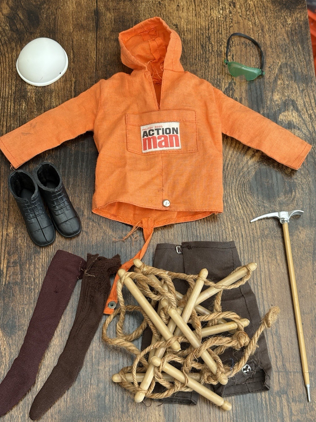 Set Action Man Alpinista Vintage - NO FIGURE