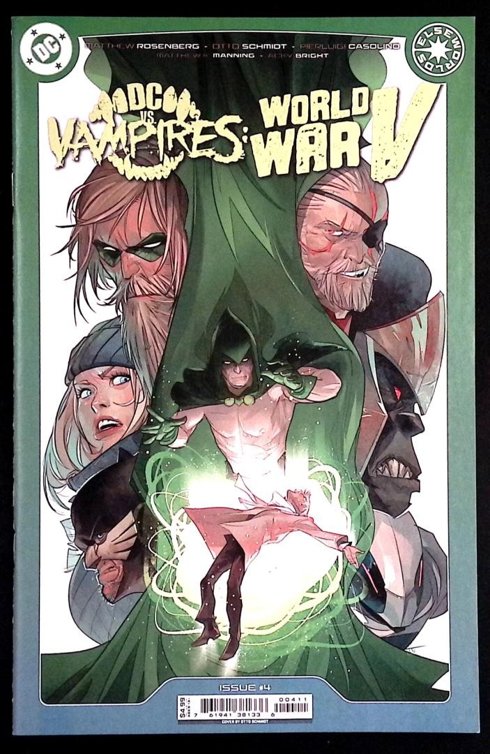 DC Vs. Vampires: World War V #4 DC 2025 Andy Schmidt Spectre Green Arrow cover