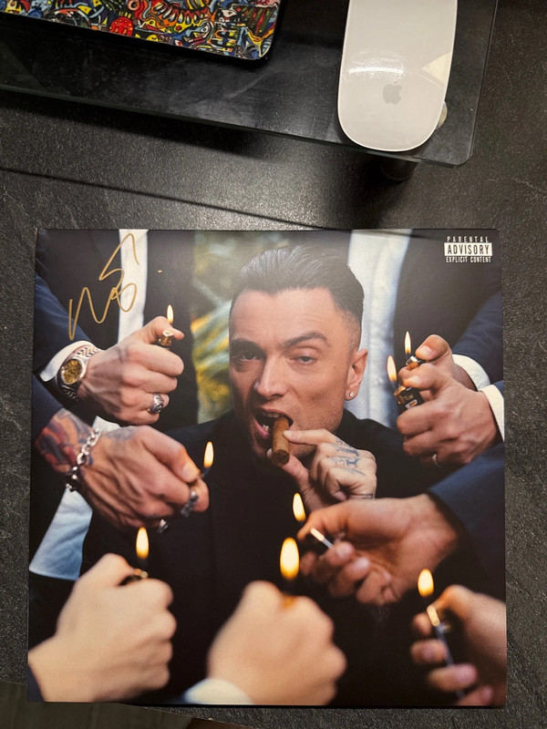 Vinile Gué Pequeno Vero Autografato