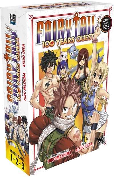 PIKA Fairy Tail  Coffret Tomes 1-3 (French)  100 Years Quest by Hiro Mashima