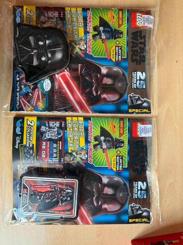 LEGO Star Wars Darth Vader figure + limited tin