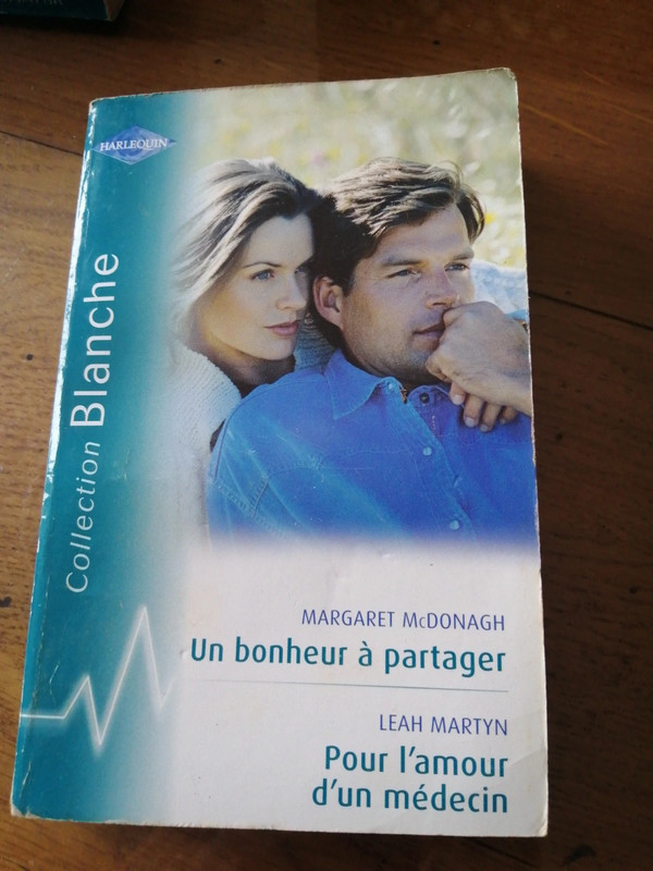 Livre de poche collection Blanche. Harlequin 2 romans