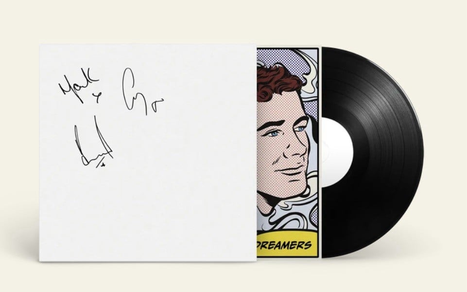 PREORDER White Label Vinyl Album Take That Dreamers Signed