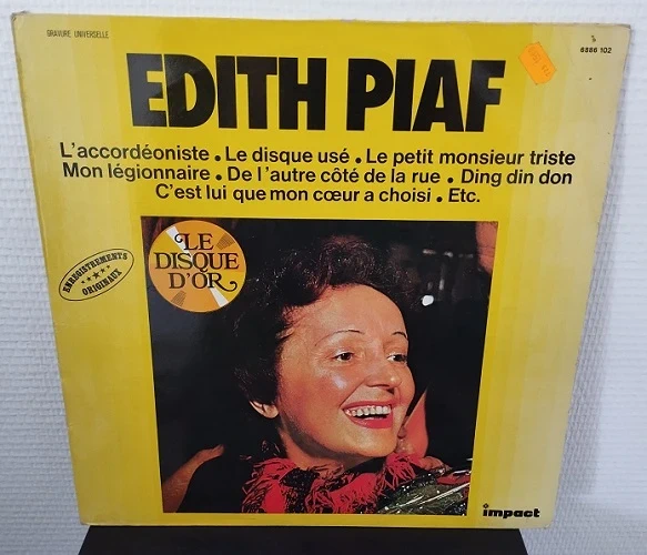 33 tours vinyle Edith Piaf Impact  – 6886 102