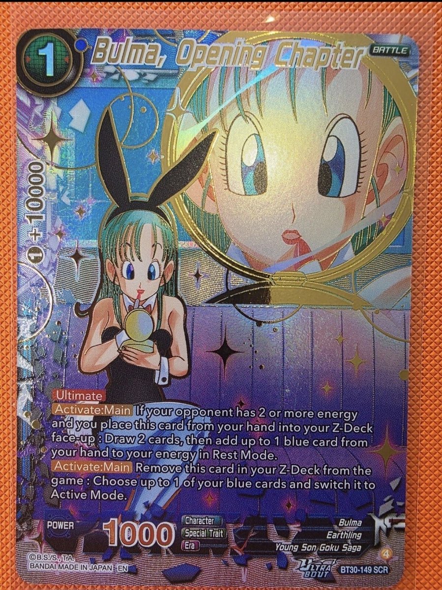 DBZ (S) - BT30-149 SCR - Bulma, Opening Chapter
