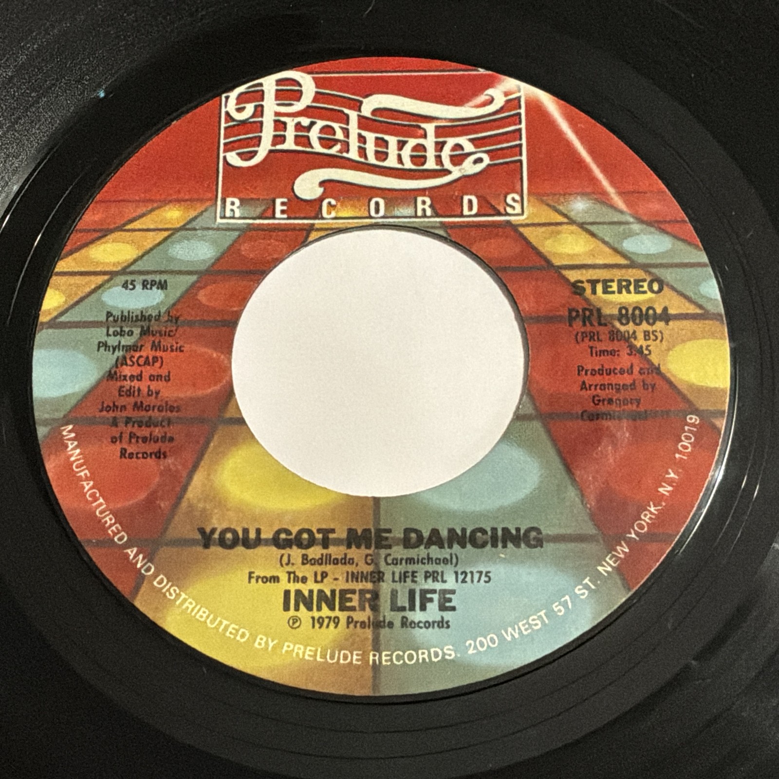 Inner Life: You Got Me Dancing / I'm Caught Up 45 - Prelude - Soul Disco