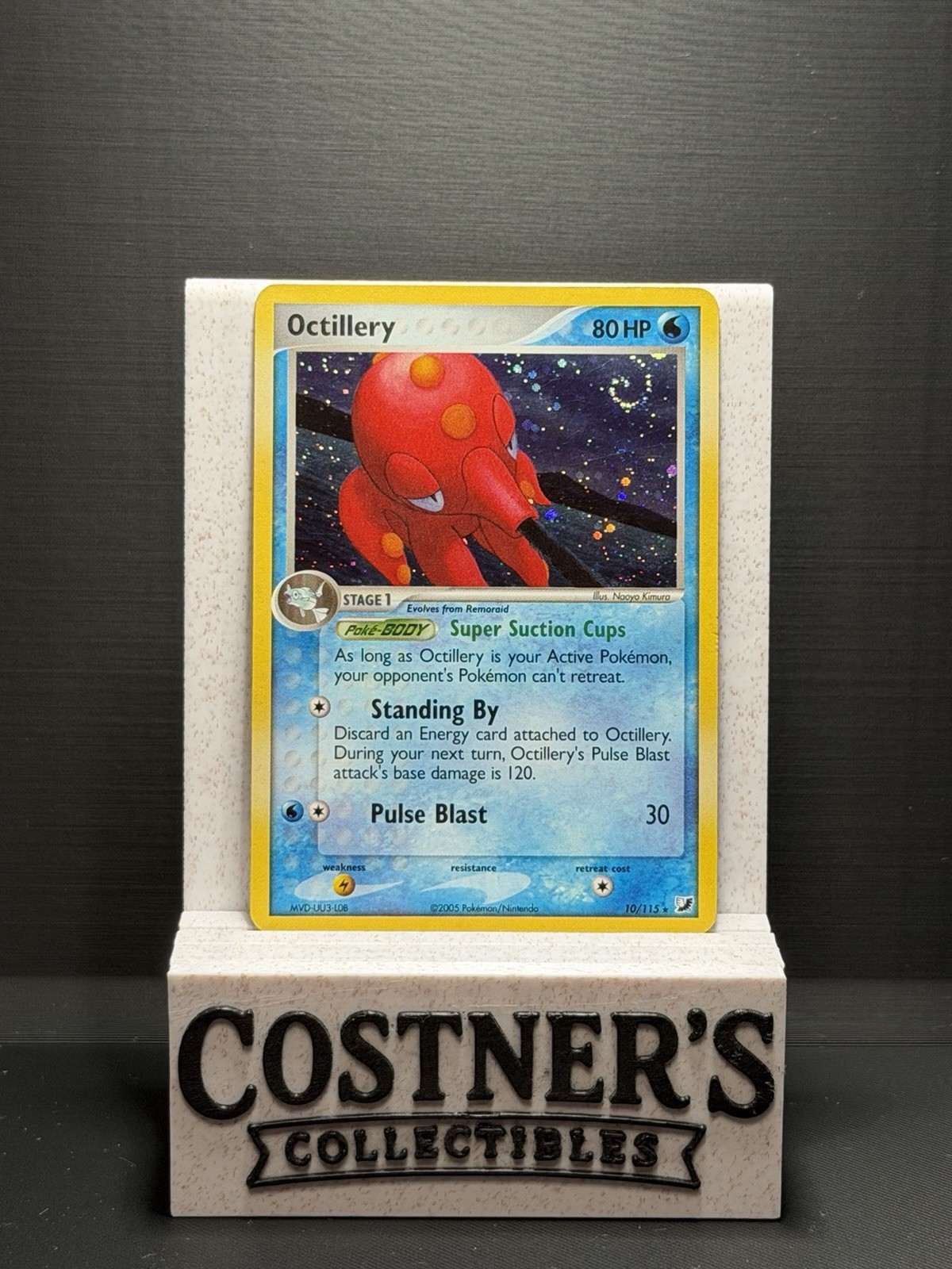 Octillery 10/115 Pokemon EX Forze Invisibili Reverse Holo