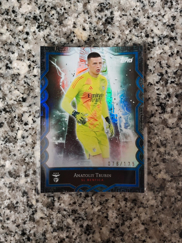 Anatoliy Trubin Monolith /175 - Topps SL Benfica Fan Set 2024-25
