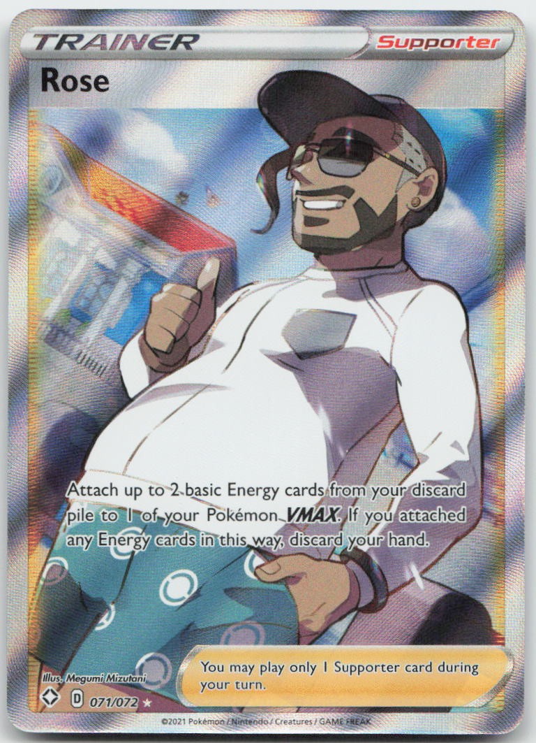Pokemon: Rose Shining Fates 071/072: Holo ultra raro