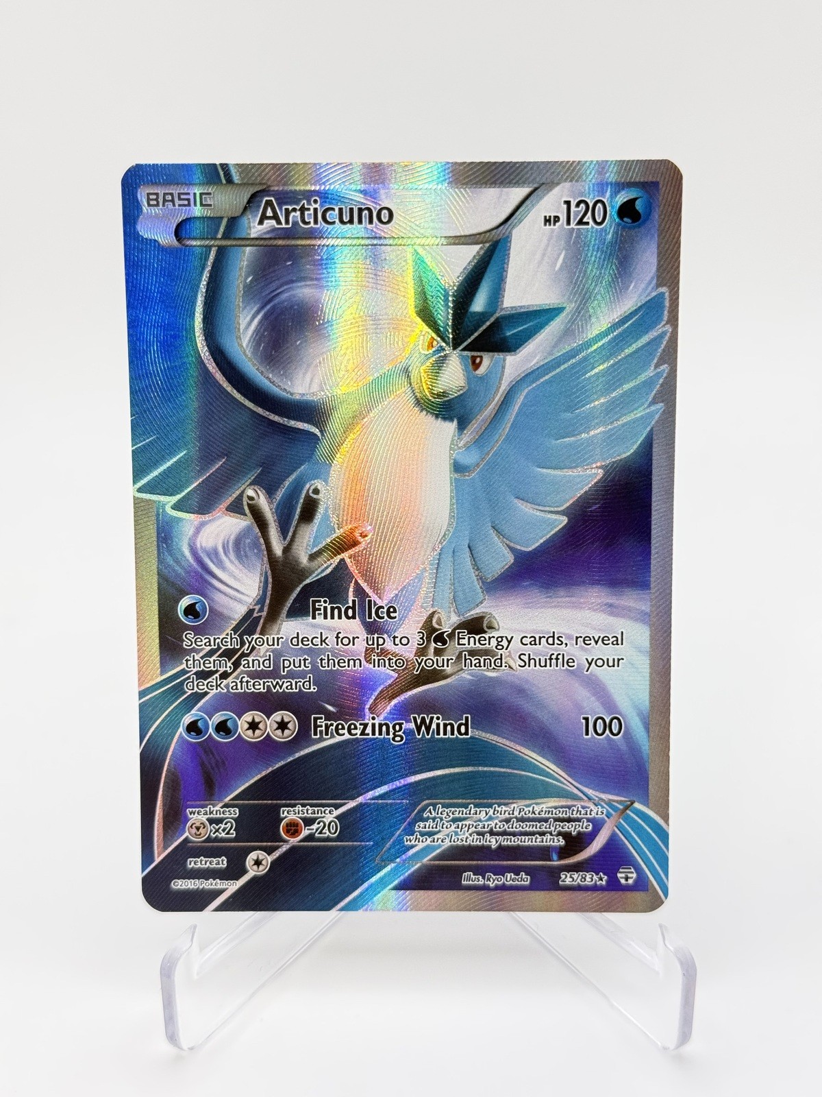 Articuno 25/83 generations English
