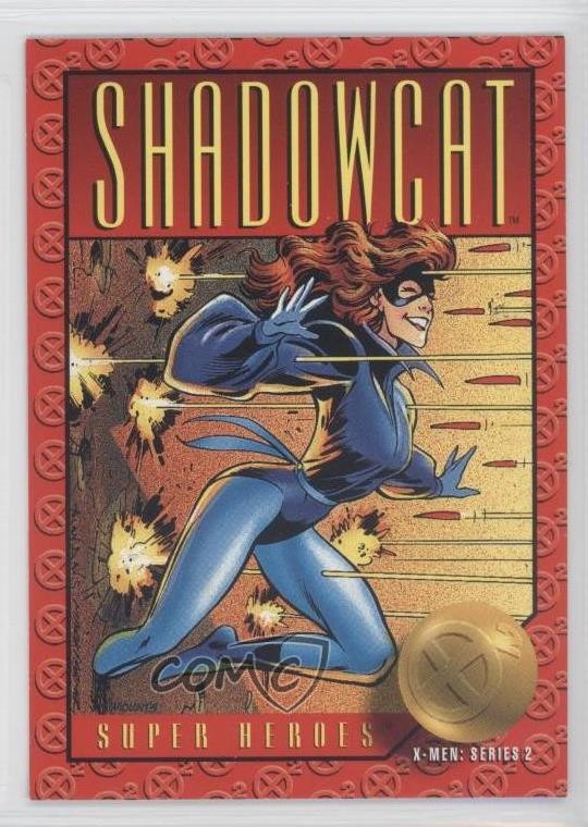 1993 SkyBox Marvel X-Men: Serie 2 Super Heroes Shadowcat #28 0p3