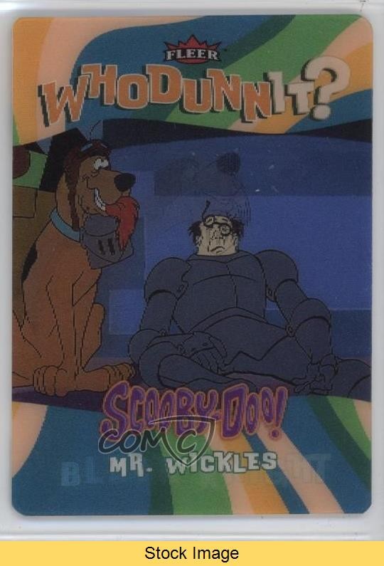 2024 Fleer Scooby Doo Whodunnit? Black Knight #WD-4 READ 1w5w