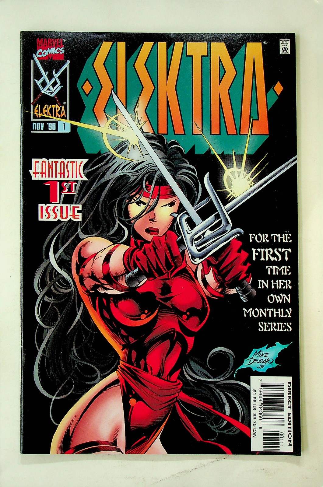Elektra #1 (novembre 1996, Marvel) - molto fine/quasi nuovo