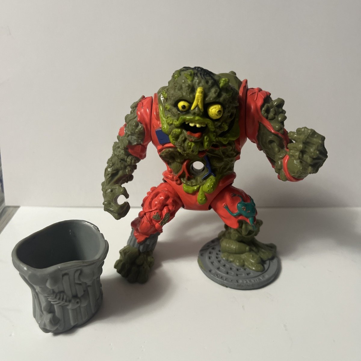 Figurina vintage Teenage Mutant Ninja Turtles Muckman TMNT 1990