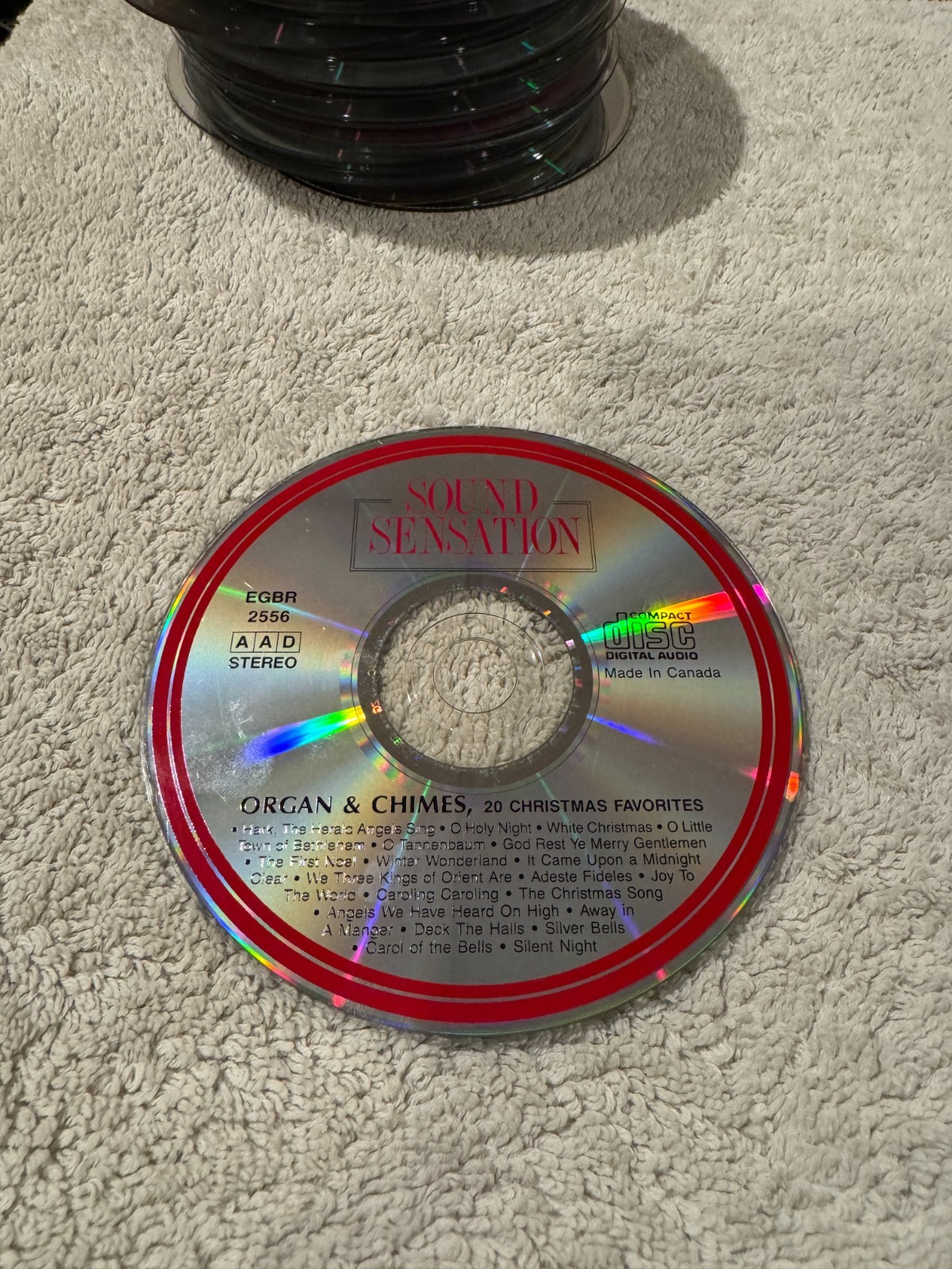 Sound Sensation- Christmas Organ & Chimes - CD ONLY IN GOOD CONDITION!!!