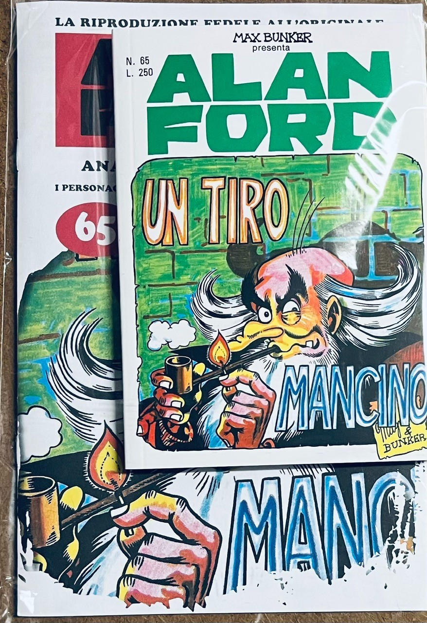 ALAN FORD ANASTATICA N°65 GAZZETTA DELLO SPORT BLISTERATO NUOVO