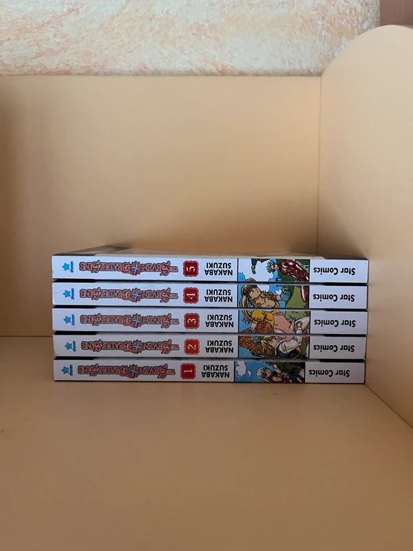 Lotto Manga The Seven Deadly Sins Vol. 1-5