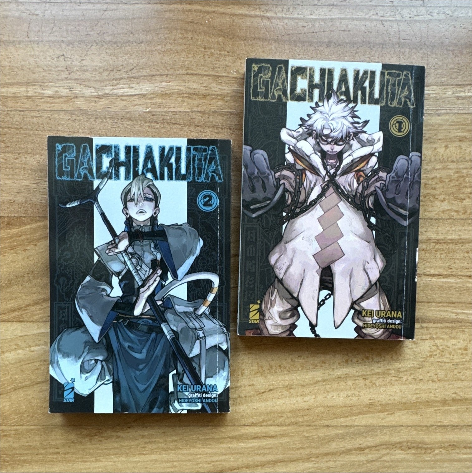 Star Comics Gachiakuta Vol. 1-2 Kei Urana Edizione italiana Manga brossura