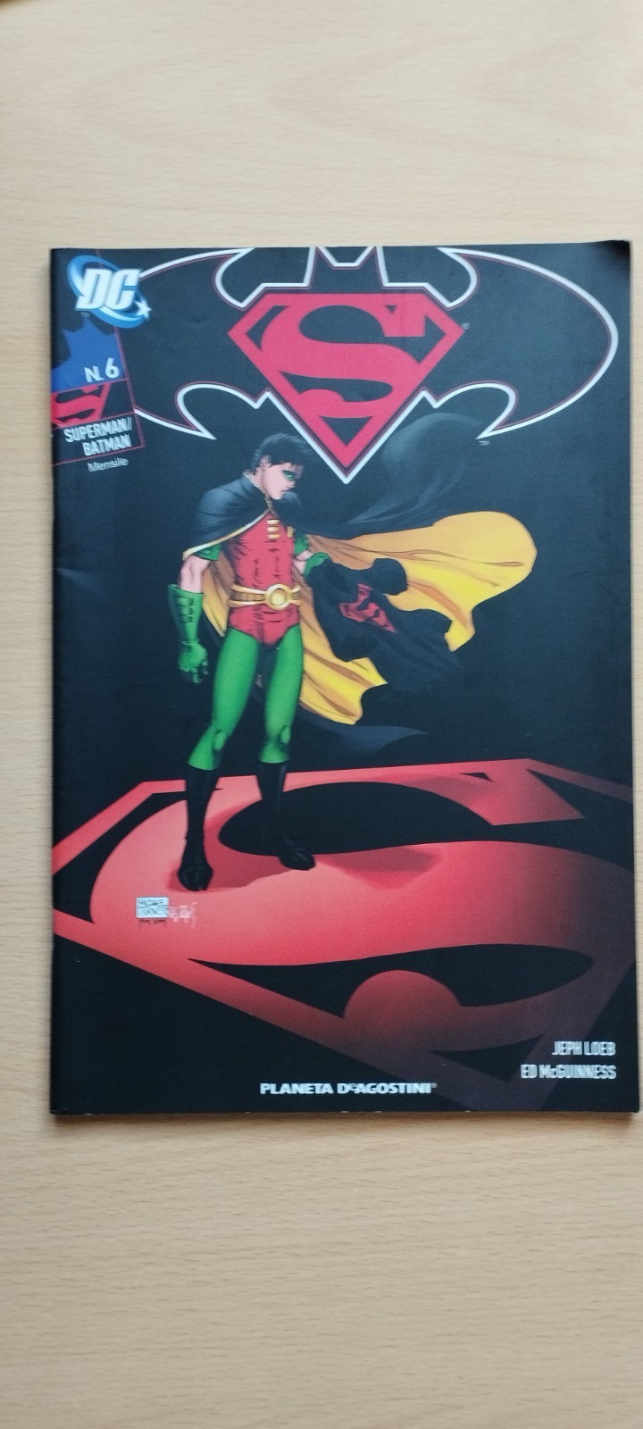 SUPERMAN/BATMAN #6, DC COMICS, PLANETA DEAGOSTINI, 2005