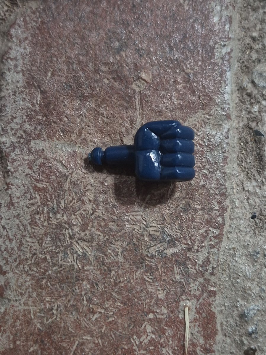 Takara Diaclone DK-3 blu pugno sinistro 4x4 Hilux pre-trasformatori parte vintage