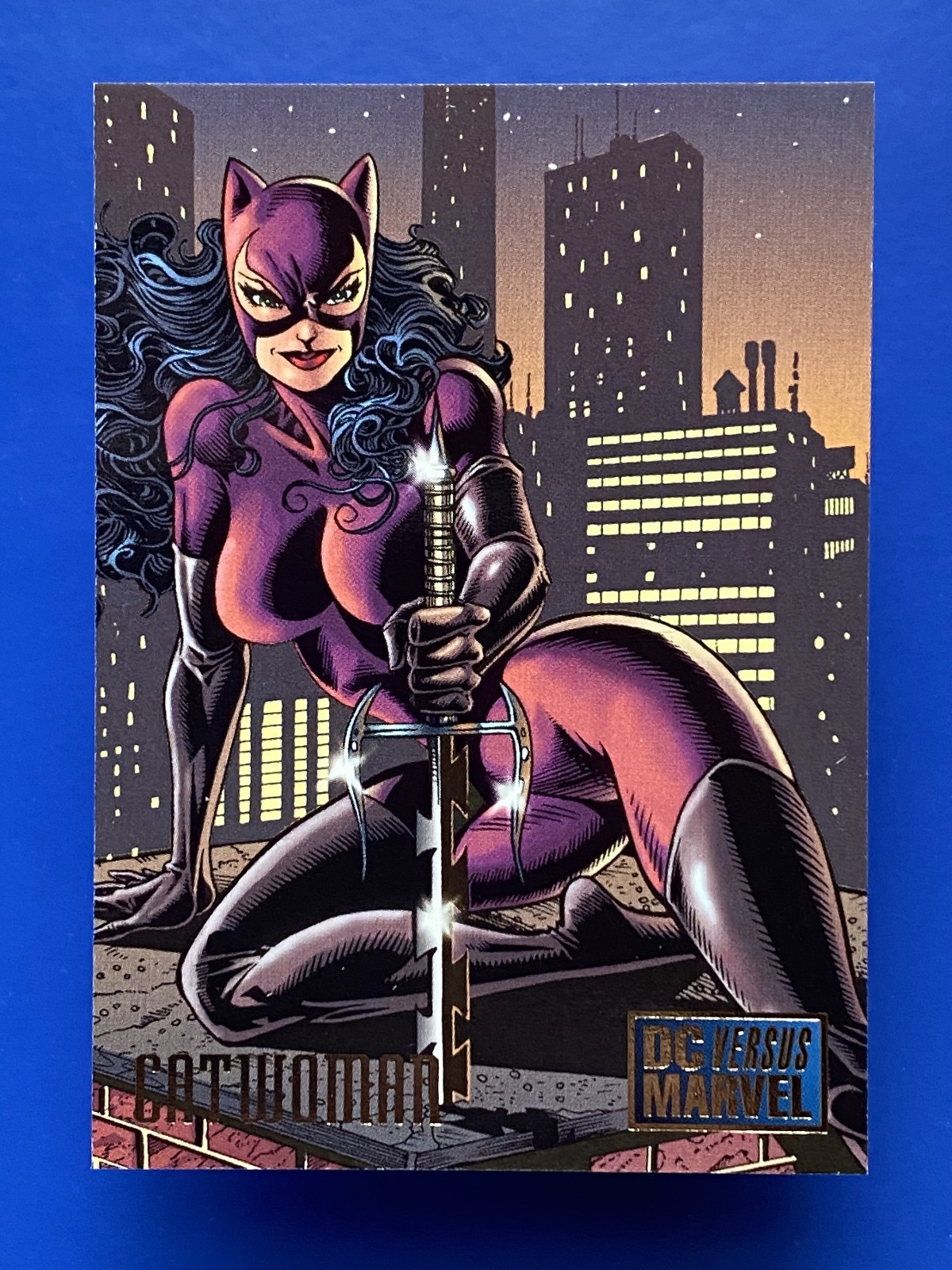 Catwoman 1995 Fleer DC Versus Marvel Comics #20 Hero