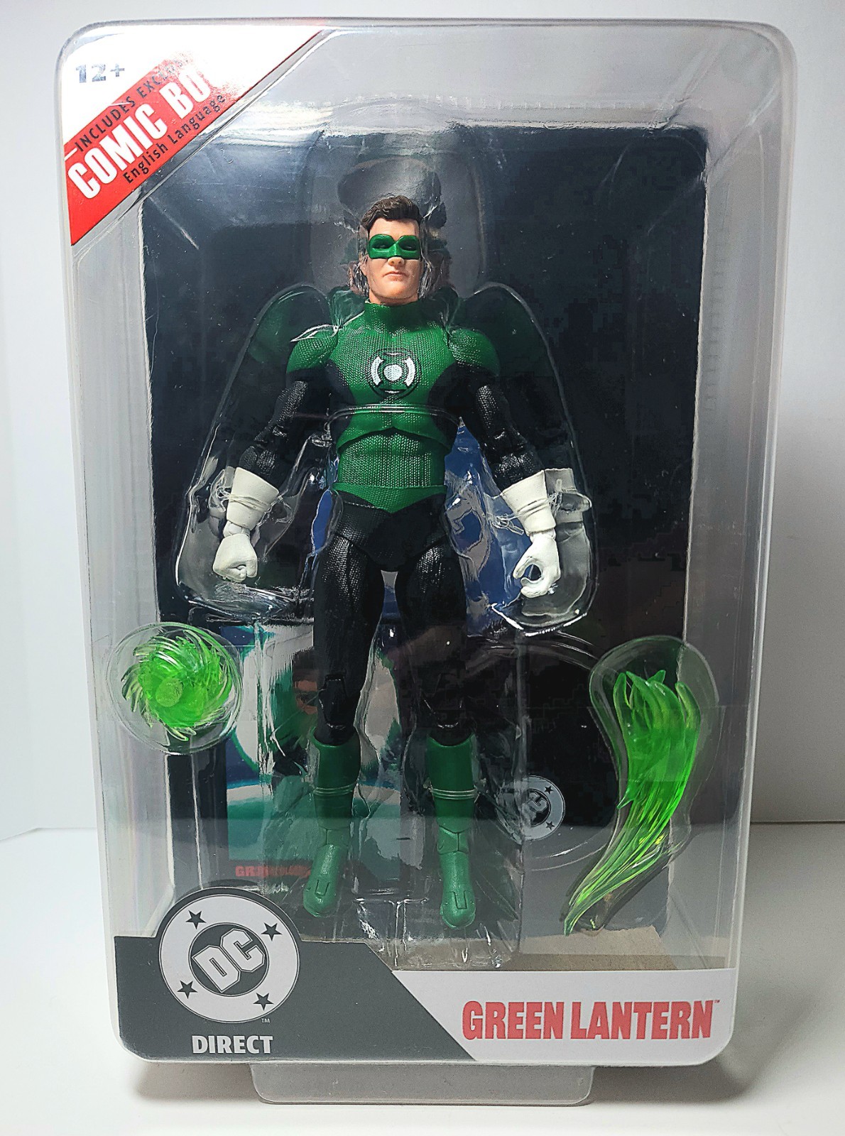 McFarlane Toys DC punzone pagina diretta lanterna verde Hal Jordan