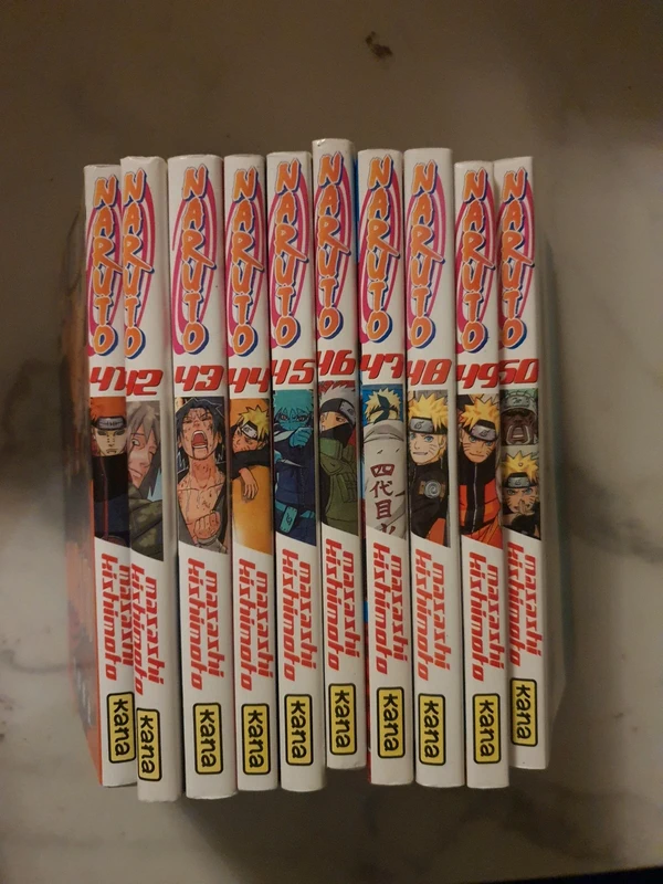 Naruto tome 41 à 50