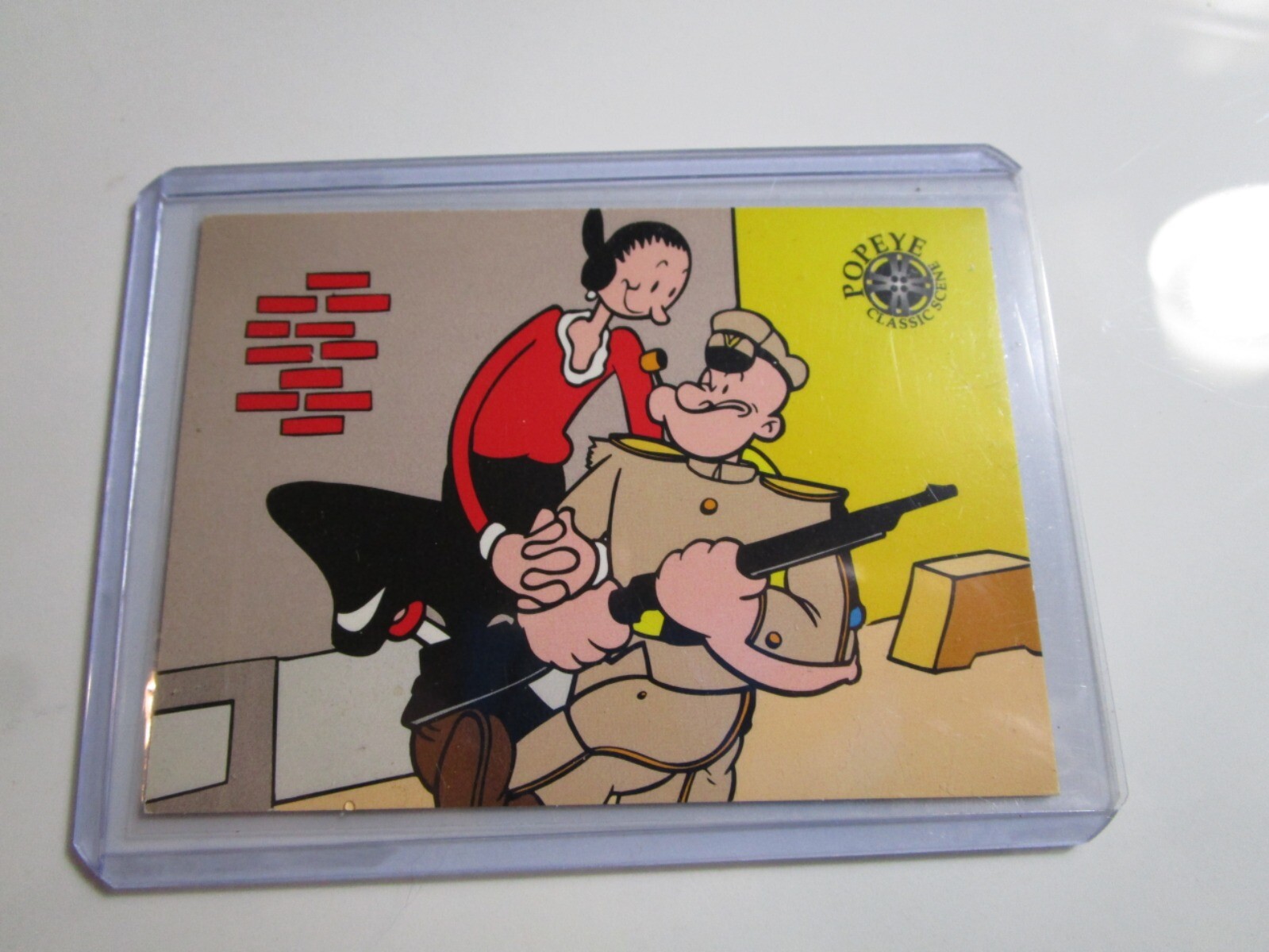1994 POPEYE Trading Card: #55. I'm In The Army Now