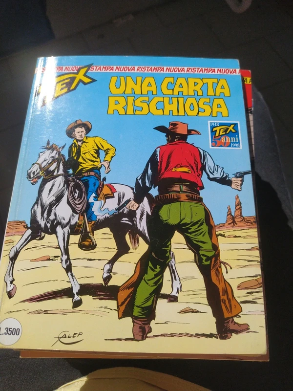 🌈Tex numero 35 Una carta rischiosa 1998