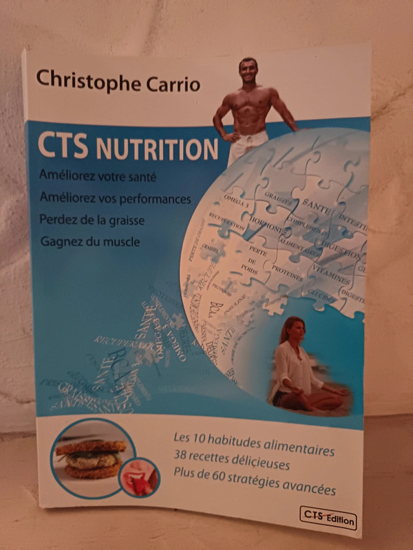 Livre Christophe Carrio - CTS Nutrition