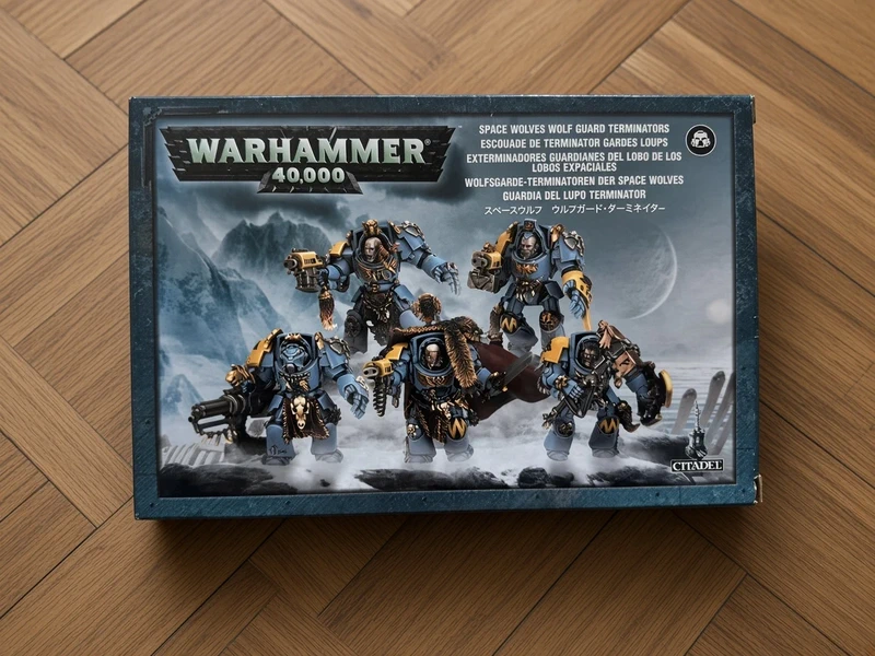 Warhammer 40K – Space Wolves – Wolf Guard Terminators – Terminators Garde Loups