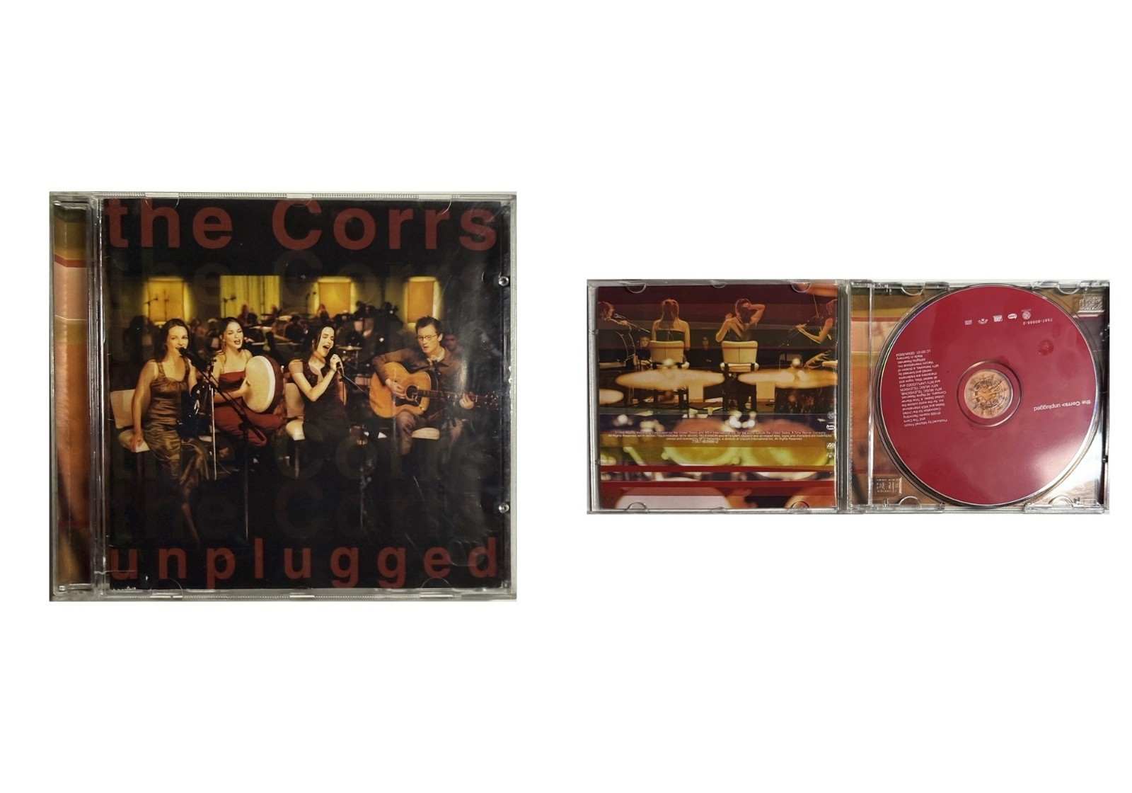 💿 The Corrs Unplugged CD 1999 Atlantic 14 Tracks Runaway Radio