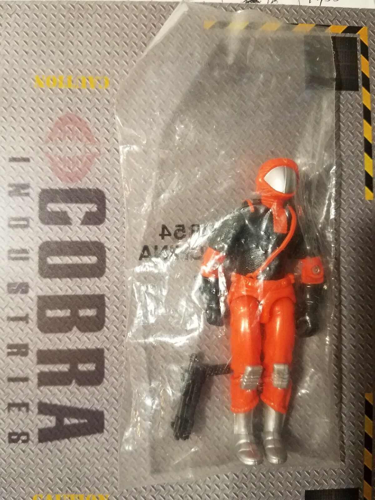 GI JOE ~ 1993 NITRO VIPER ~ DRIVER DETONATORE ~ GOMITI NON CREPATI ~ 100% MISB MIB