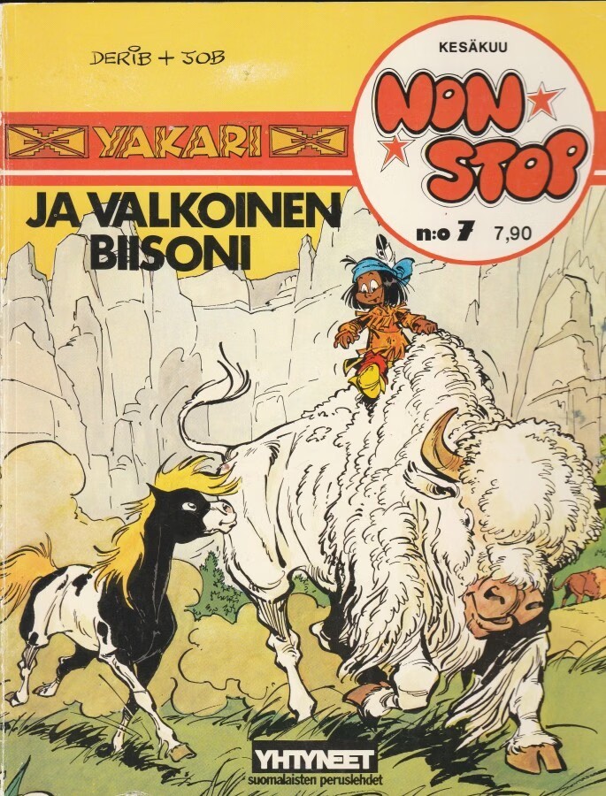 Yakari rivista finlandese finlandese vintage fumetti + altri fumetti  