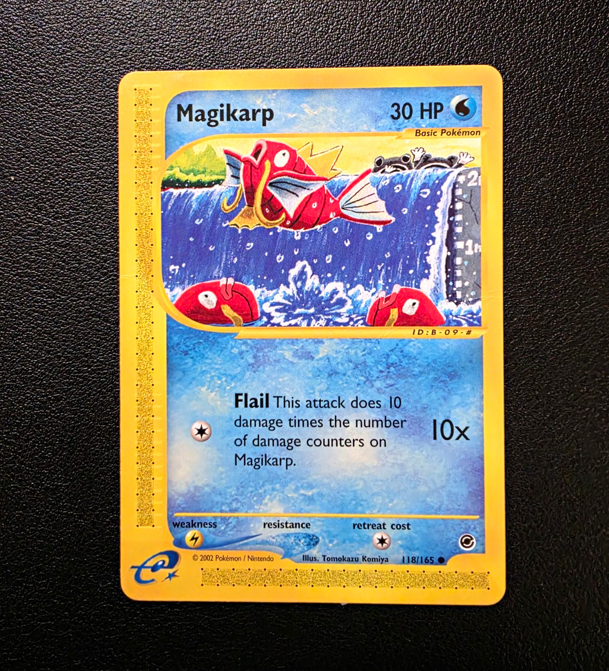 Magikarp 118/165 Expedition Set Base e-Reader Regolare Inglese 2002 Comune