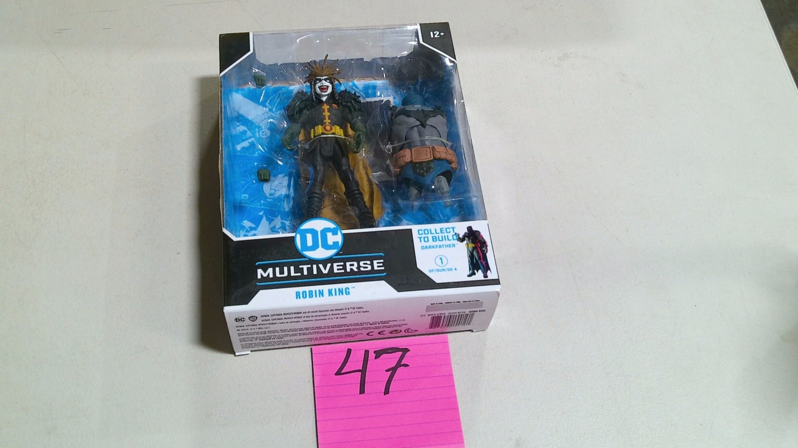 McFarlane Toys Robin King Action Figure 7in DC Multiverse Giocattolo Nero in Scatola Nuovo