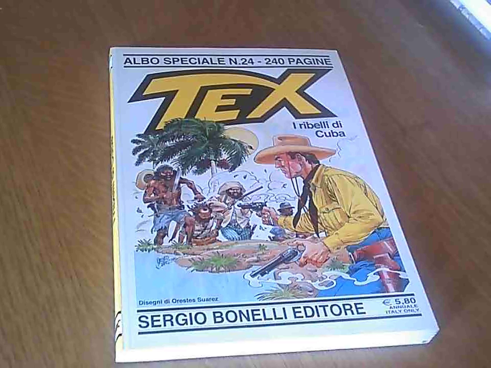 albo speciale tex n24 i ribelli di cuba ed. bonelli