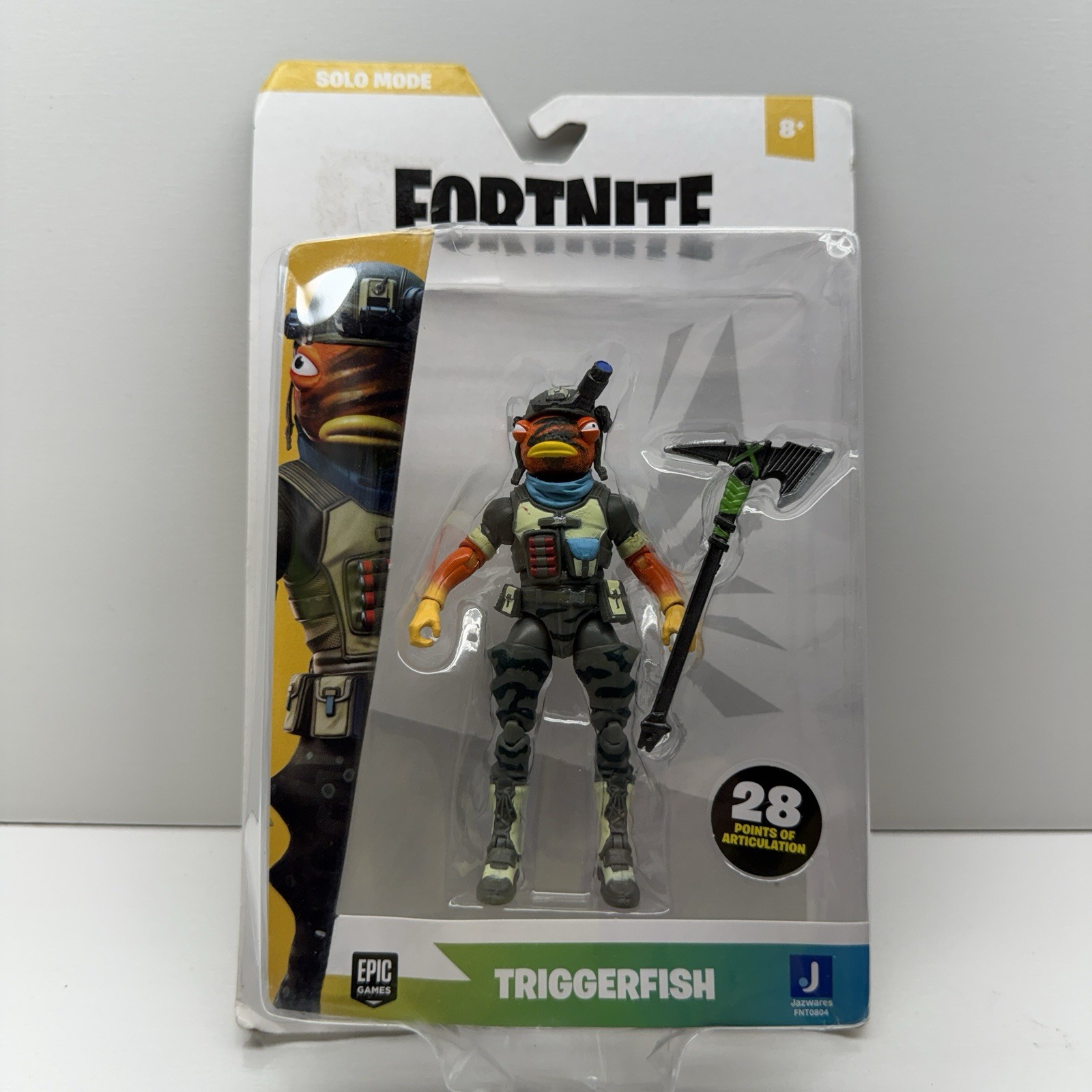 Fortnite Triggerfish Solo Mode 4” Action Figure Jazwares Epic Games 2021 New