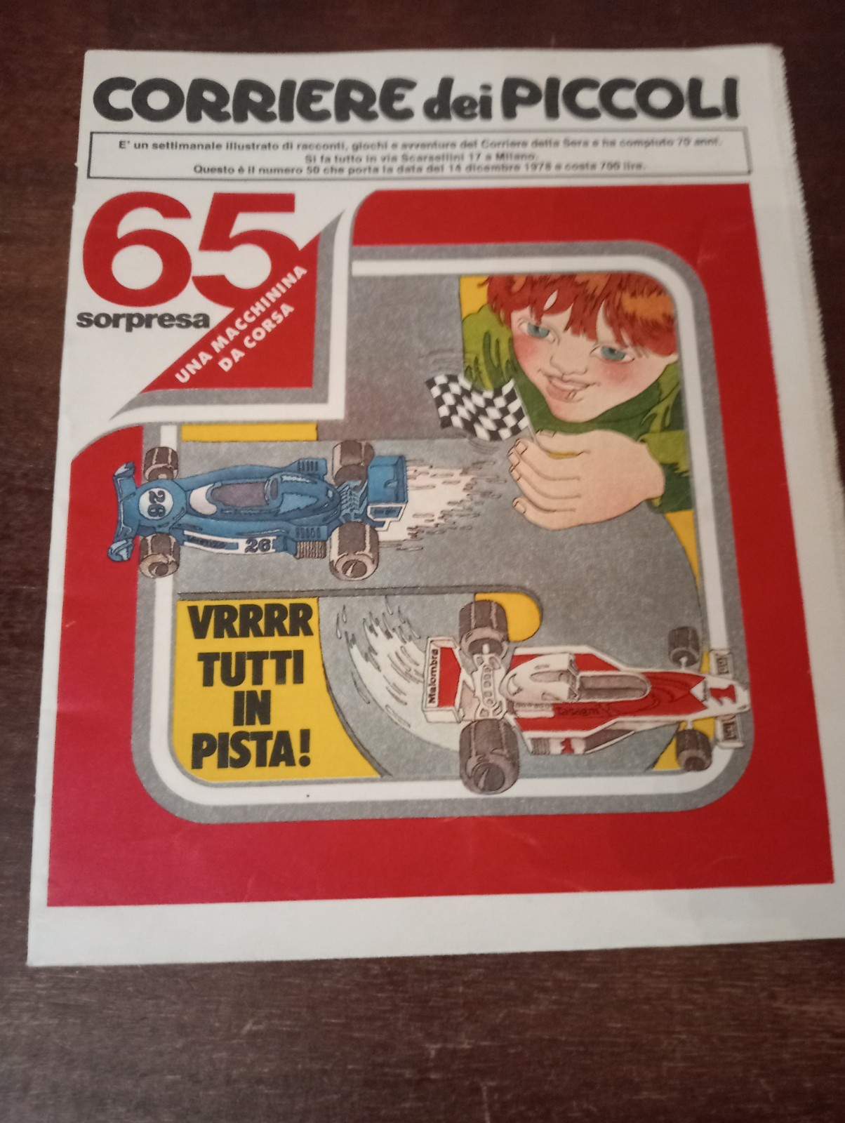 CORRIERE DEI PICCOLI nr. 50 del 1978