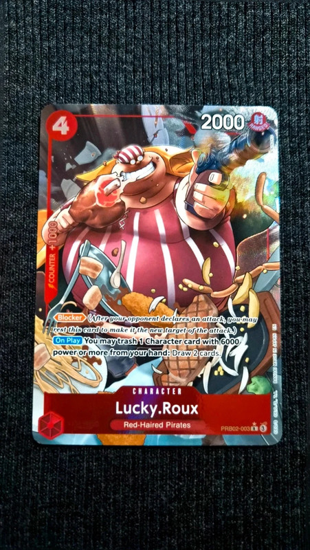 Prb02-003 Lucky roux Alternative One piece tcg