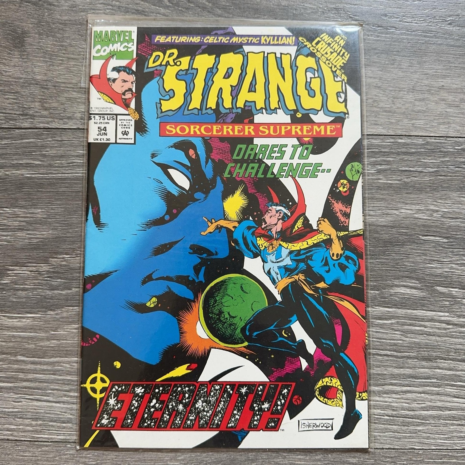 Marvel Doctor Strange Sorcerer Supreme #54 numero singolo fumetto 1993 Isherwood