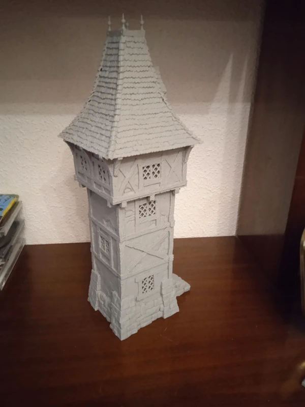 Escenografía torre de tipo medieval