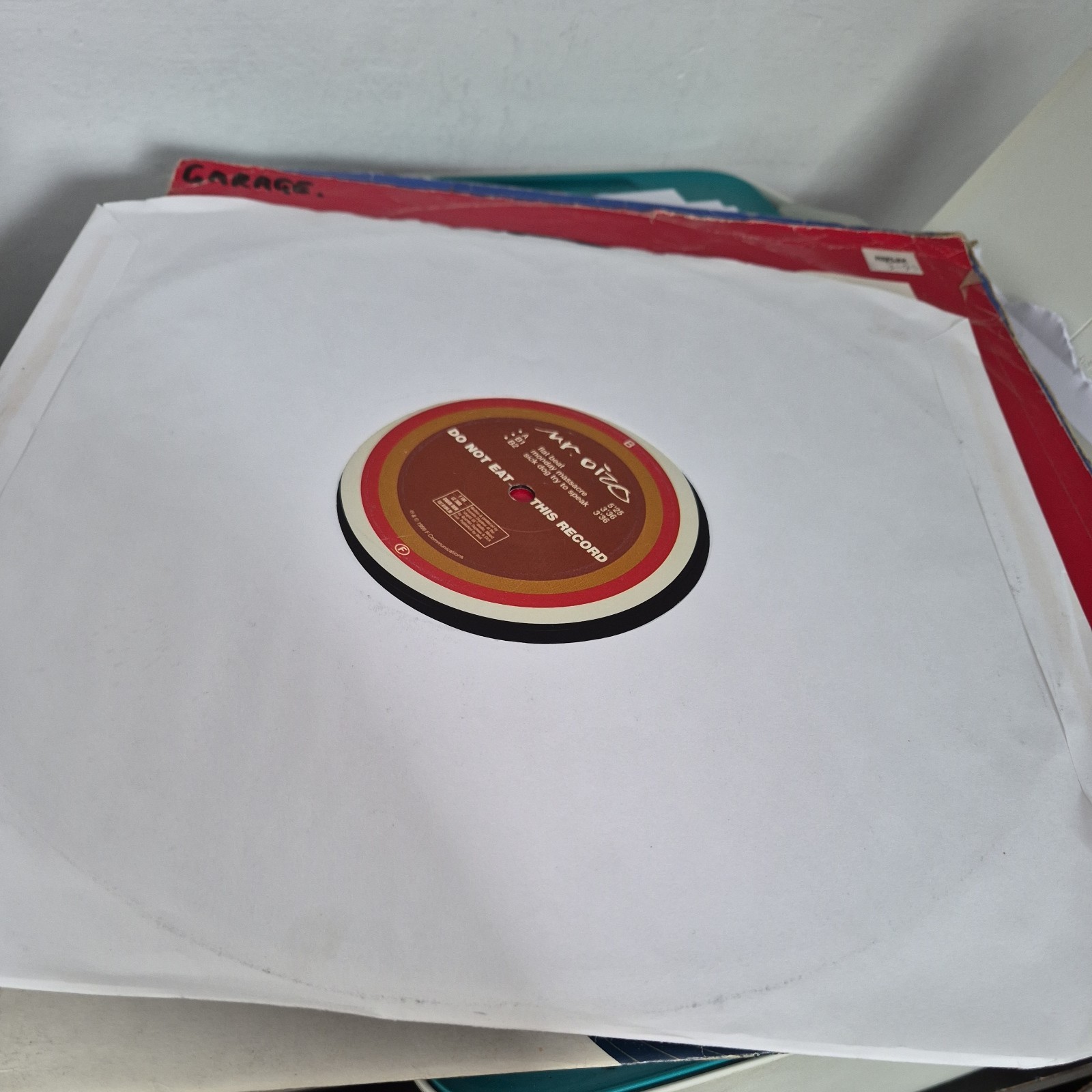 (14) Mr. Oizo ‎– Flat Beat HOUSE 12"  VGC