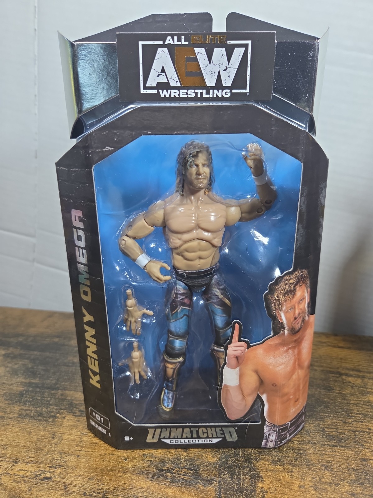 2021 AEW All Elite Wrestling Kenny Omega Wrestling Unmatched Series 1 #1 T166