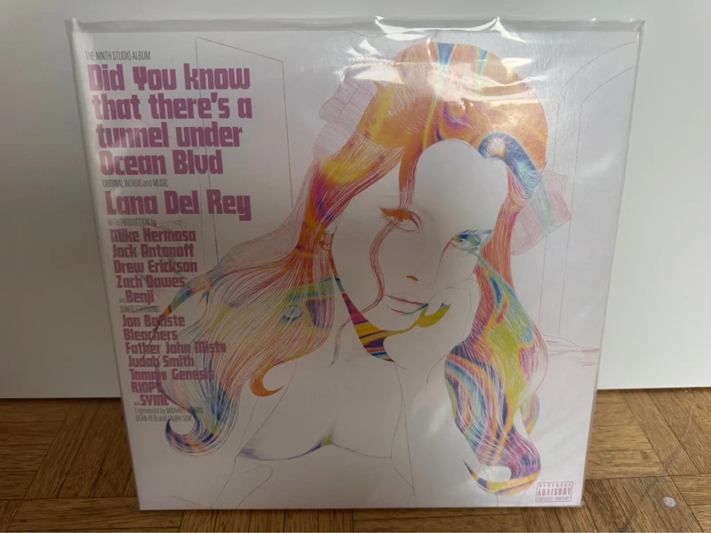 Lana Del Rey – Did You Know That There’s a Tunnel Under Ocean Blvd – Festival Edition Orange Vinyl