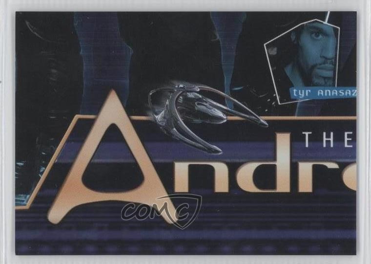 2001 Inkworks Andromeda Season 1 The Crew of the Andromeda Tyr Anasazi #C4 0a6